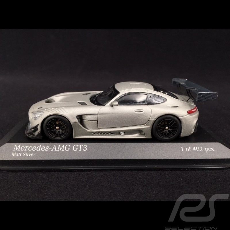 Mercedes AMG GT3 2017 präsentation version mattschwarz 1/43 Minichamps 410173201