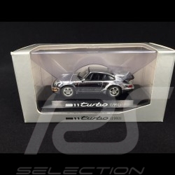 Porsche 911 type 964 Turbo 1991 chrome 1/43 Minichamps WAP02060516