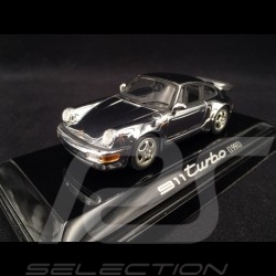 Porsche 911 typ 964 Turbo 1991 chrom 1/43 Minichamps WAP02060516