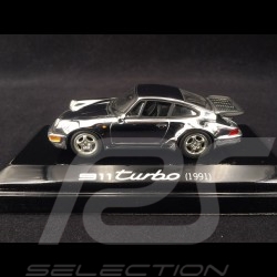 Porsche 911 typ 964 Turbo 1991 chrom 1/43 Minichamps WAP02060516