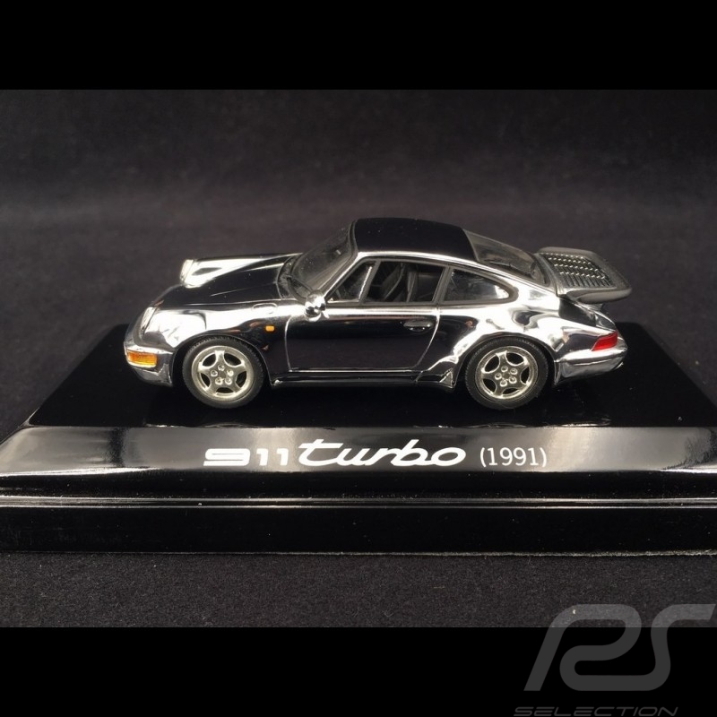 Porsche 911 typ 964 Turbo 1991 chrom 1/43 Minichamps WAP02060516