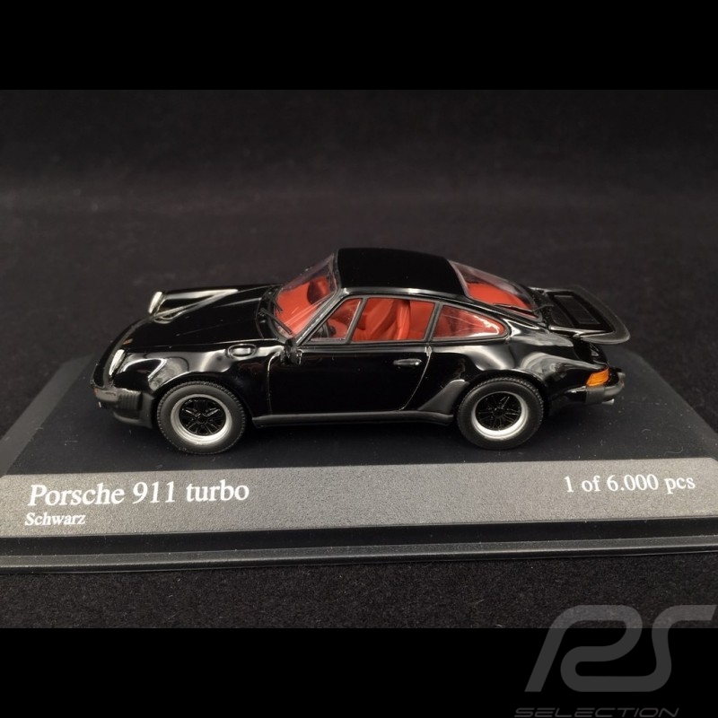 Porsche 911 type typ 930 3.0 Turbo 1977 noire black schwarz 1/43 Minichamps 430069006