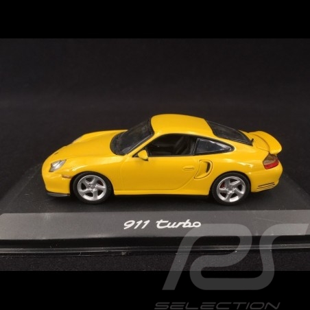 Porsche 996 Turbo 2000 speed yellow 1/43 Minichamps WAP02006410