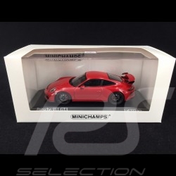 Porsche 911 Type Typ 991 2017 rouge red carmin carmine karminrot 1/43 Minichamps 413066025