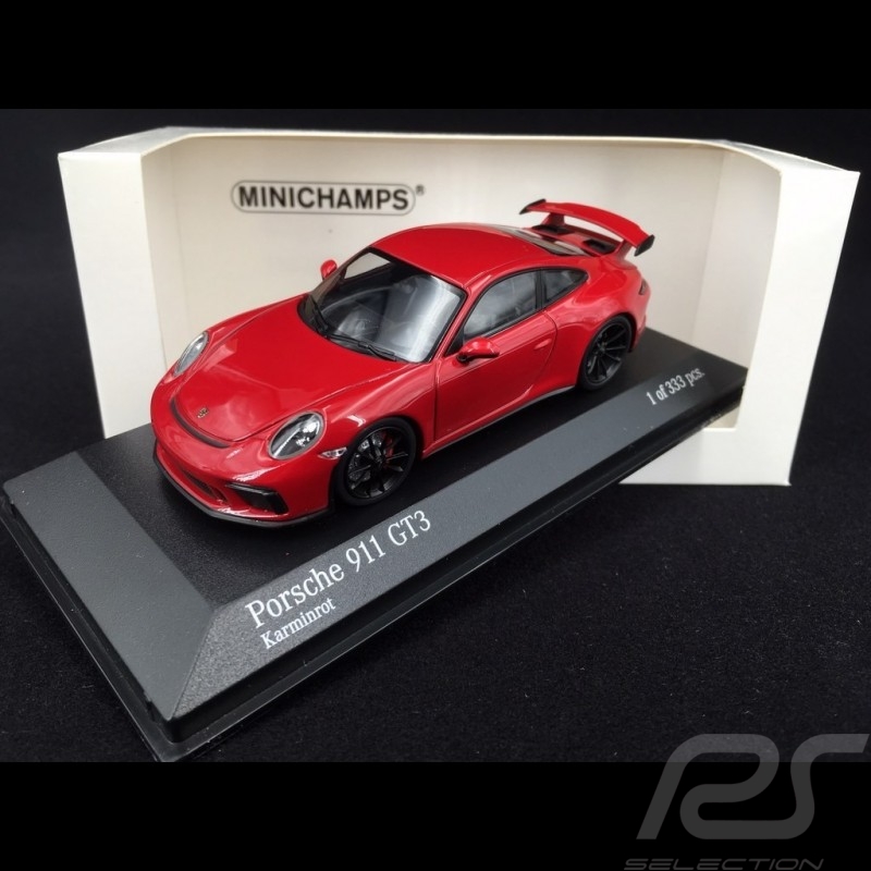 Porsche 911 Typ 991 2017 karminrot 1/43 Minichamps 413066025