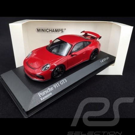 Porsche 911 Type Typ 991 2017 rouge red carmin carmine karminrot 1/43 Minichamps 413066025