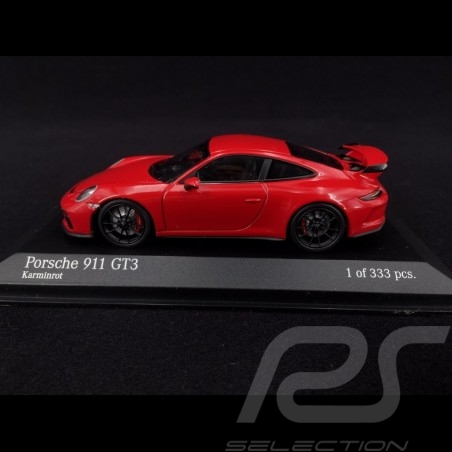 Porsche 911 Type 991 2017 carmine red 1/43 Minichamps 413066025