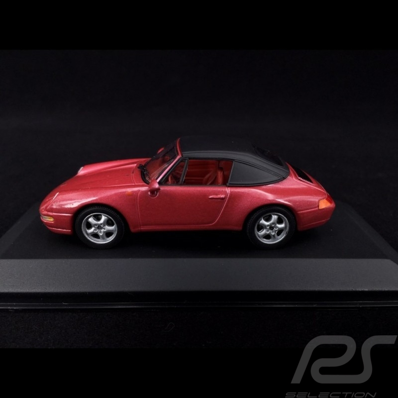 Porsche 911 Typ 993 Carrera Cabriolet Himbeerrot 1/43 Minichamps 430063042