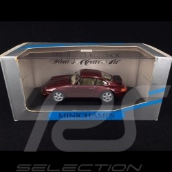 Porsche 911 Type Typ 993 1994 rouge red bordeaux burgunderrot 1/43 Minichamps 430063001