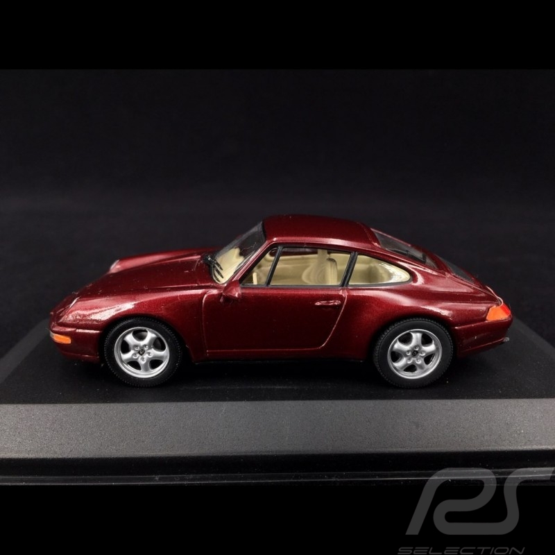 Porsche 911 Typ 993 1994 burgunderrot 1/43 Minichamps 430063001