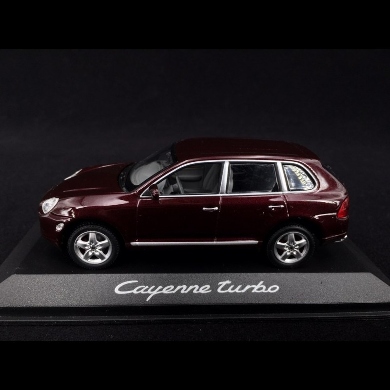 Porsche Cayenne Turbo Mk 1 aubergine 1/43 Minichamps WAPC2000113