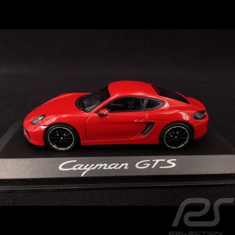 Porsche Cayman GTS 981 rouge 1/43 Minichamps WAP0200150E Porsche Cayman GTS 981 rouge 1/43 Minichamps WAP0200150E
