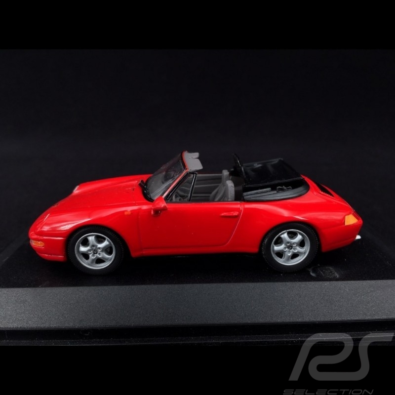 Porsche 911 Type 993 Carrera Cabriolet guards red 1/43 Minichamps WAP020008