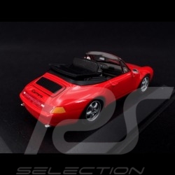 Porsche 911 Type 993 Carrera Cabriolet guards red 1/43 Minichamps WAP020008