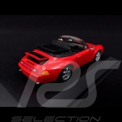 Porsche 911 Type 993 Carrera Cabriolet guards red 1/43 Minichamps WAP020008