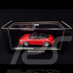 Porsche 911 Type 996 Carrera 4S Cabriolet 2003 guards red 1/43 Minichamps 400062831