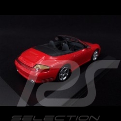 Porsche 911 Type 996 Carrera 4S Cabriolet 2003 guards red 1/43 Minichamps 400062831