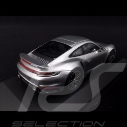Porsche 911 type 992 Turbo S 2020 GT Silver grey 1/43 Minichamps WAP0201780K