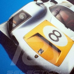 Porsche Poster 906 Carrera 6  n°8 Vainqueur Winner Sieger GP Japan Fuji 1967