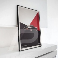 Porsche 804 Grosser Preis von Frankreich reproduction d'une affiche originale de Erich Strenger