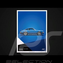 Porsche 804 Grosser Preis von Frankreich reproduction d'une affiche originale de Erich Strenger