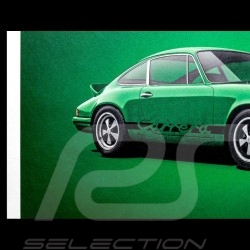 Porsche Poster 911 Carrera RS 1973 vert Viper green Vipergrun