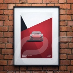 Porsche 804 Grosser Preis von Frankreich reproduction d'une affiche originale de Erich Strenger