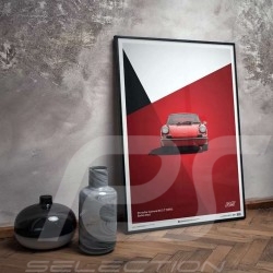 Porsche 804 Grosser Preis von Frankreich reproduction d'une affiche originale de Erich Strenger