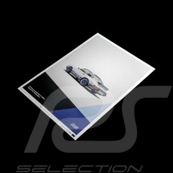 Porsche 804 Grosser Preis von Frankreich reproduction d'une affiche originale de Erich Strenger