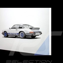 Porsche 804 Grosser Preis von Frankreich reproduction d'une affiche originale de Erich Strenger