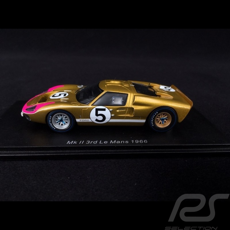 Ford GT40 Mk II n° 5 3ème Le Mans 1966 1/43 Spark S4076