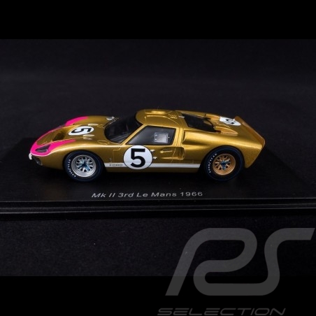 Ford GT40 Mk II n° 5 3rd Le Mans 1966 1/43 Spark S4076