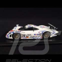 Porsche 911 GT1 Le Mans 1998 n° 26 1/43 Spark 43LM98 Vainqueur Winner Sieger