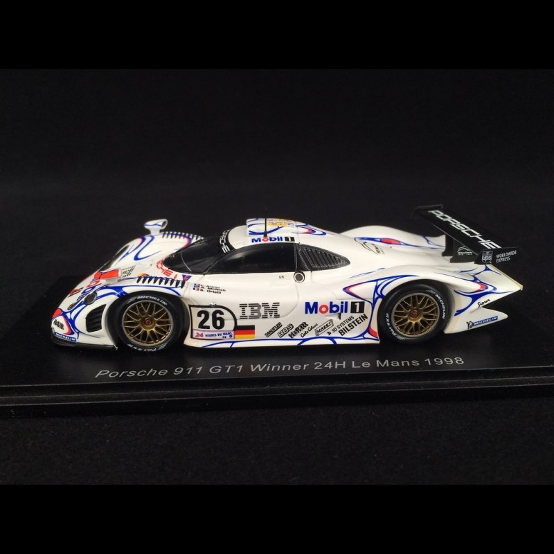 Spark 43LM98 1/43 - Porsche 911 GT1 #26 - 24 Heures Du Mans 1998 - Neuf Sous Blister