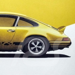 Porsche 804 Grosser Preis von Frankreich reproduction d'une affiche originale de Erich Strenger