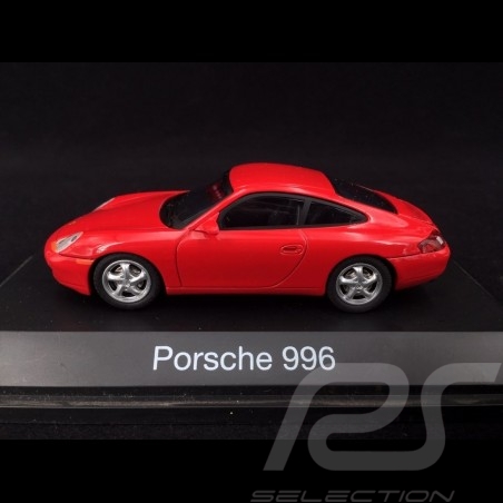 Porsche 911 type 996 1997 rouge Indien 1/43 Schuco 04342 guards red indischrot