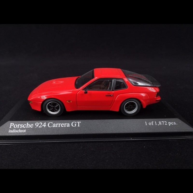 Porsche 924 Carrera GT 1981 indian red 1/43 Minichamps 400066120