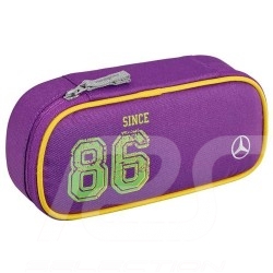 Mercedes pencil case children polyester / nylon purple Mercedes-Benz B66958431
