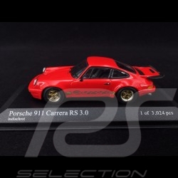 Porsche 911 Carrera RS 3.0 1974 Guards red / gold stripe 1/43 Minichamps 400063122