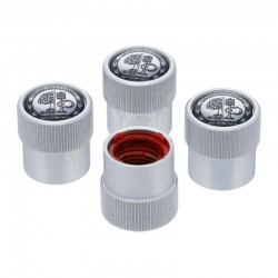 Mercedes AMG ventilkappen logo vintage 4er Set Silber Mercedes-Benz B66472005