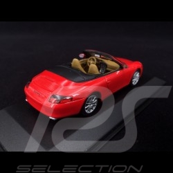 Porsche 996 Carrera Cabriolet 2001 rouge 1/43 Minichamps 400061034