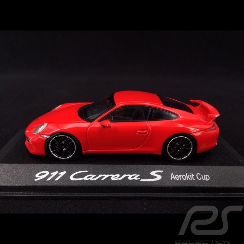 Porsche 911 type 991 Carrera S Aerokit cup 2012 rot 1/43 Minichamps WAP0201130D