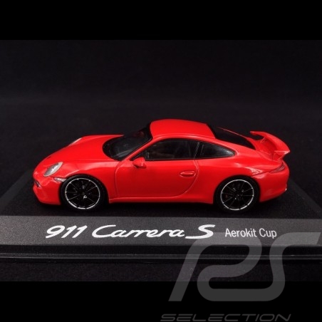 Porsche 911 type 991 Carrera S Aerokit cup 2012 rot 1/43 Minichamps WAP0201130D