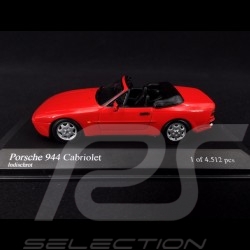 Porsche 944 Cabriolet 1991 Indischrot 1/43 Minichamps 400062230