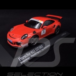 Porsche 911 type 991 GT3 RS 2014 n° 16 lava orange Porsche Sports Cup Deutschland 1/43 Minichamps 413063253