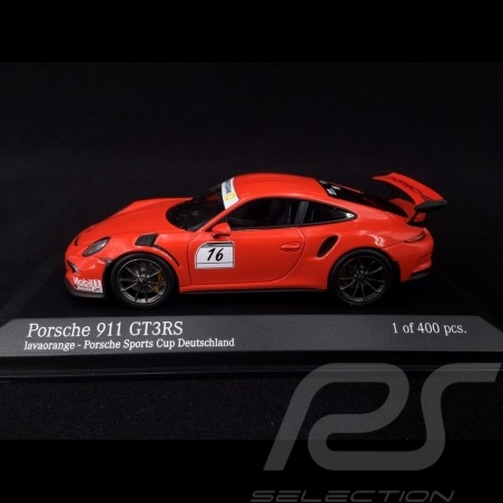 Porsche 911 type 991 GT3 RS 2014 n° 16 lava orange Porsche Sports