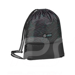 Sac baluchon backpack rucksack Mercedes AMG Petronas Motorsport nylon noir black schwarz Mercedes-Benz B66958973