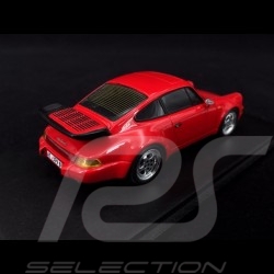 Porsche 911 typ 964 Turbo 3.6 Coupé Flachbau Mj. 1994 Indischrot US Version 1/43 Spark MAP02002010 Guards red Indischrot