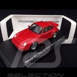 Porsche 911 typ 964 Turbo 3.6 Coupé Flachbau Mj. 1994 Indischrot US Version 1/43 Spark MAP02002010 Guards red Indischrot