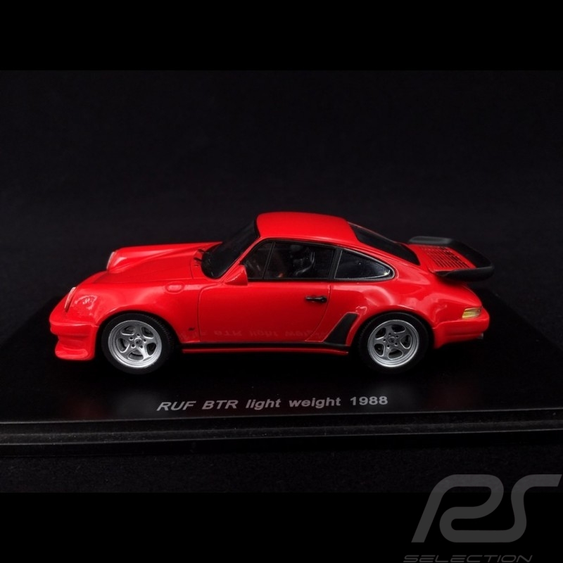 Porsche 911 RUF BTR light weight 1988 red 1/43 Spark S0726